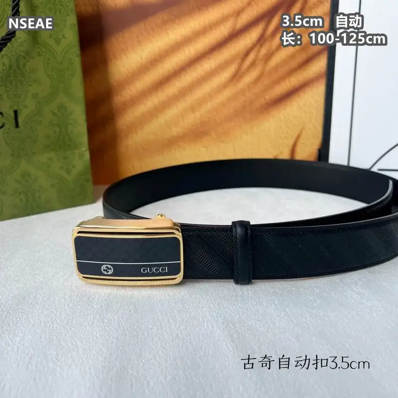 Gucci belt 35mmX100-125cm 8L94